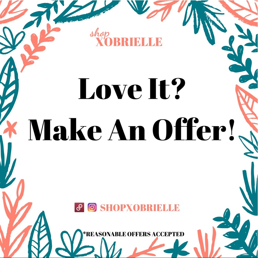 Love the item? Make an offer!